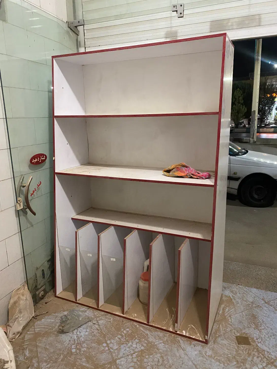 قفسه فروشگاهی جنس لترون درجه یک|فروشگاه و مغازه|یزد, |دیوار