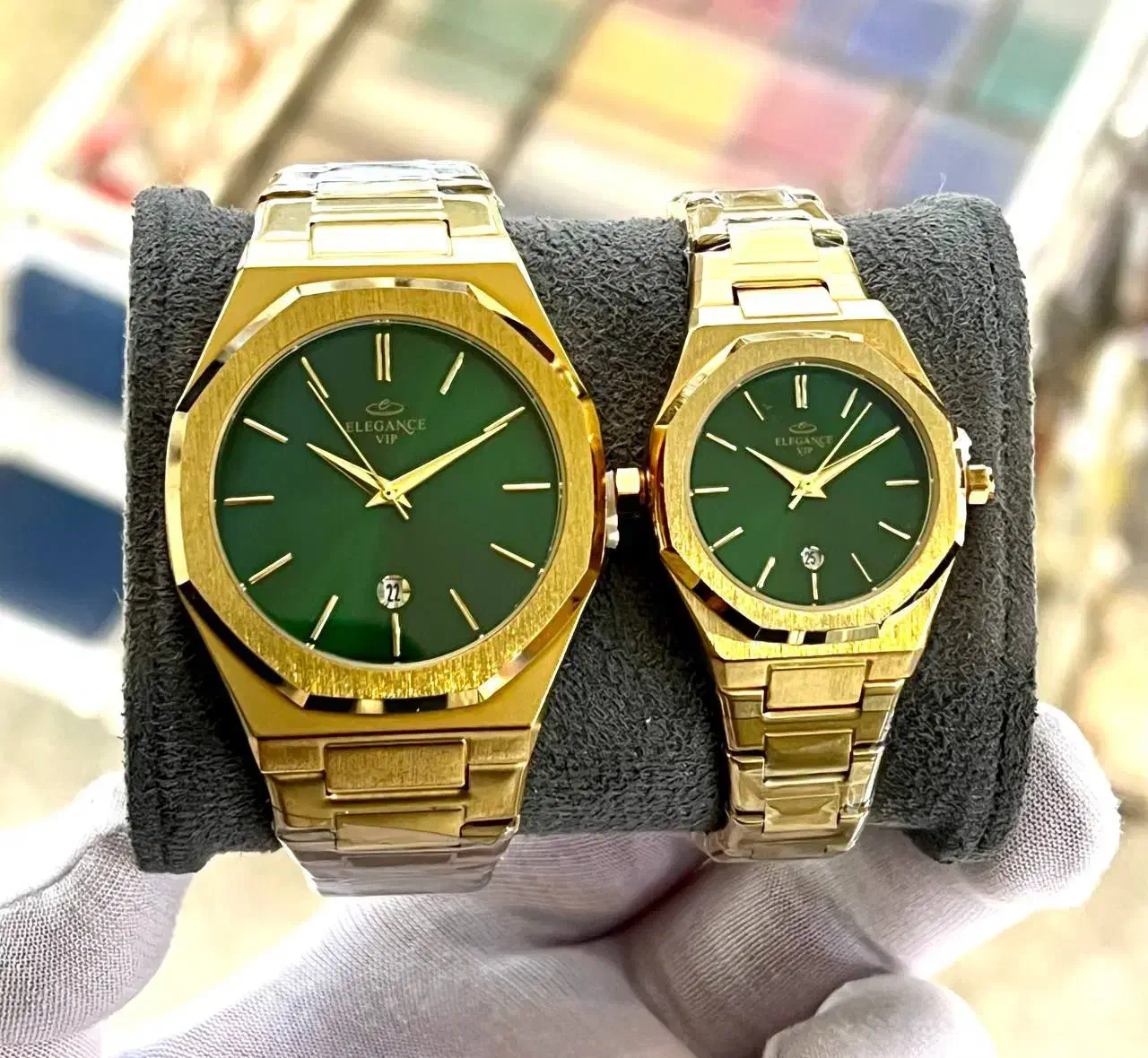 ساعت موتور ژاپن ست فلزی مربع با گارانتی|ساعت|اصفهان, قلعه طبره|دیوار