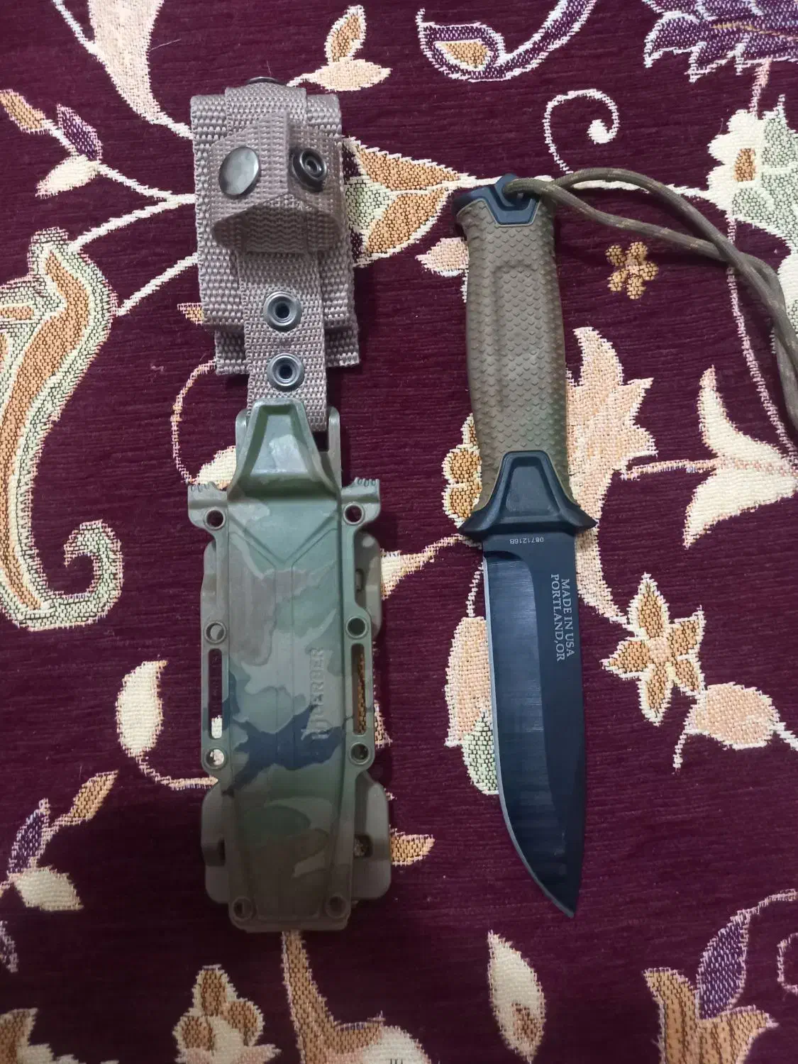 چاقوتاکتیکال گربر|کوهنوردی و کمپینگ|تبریز, |دیوار