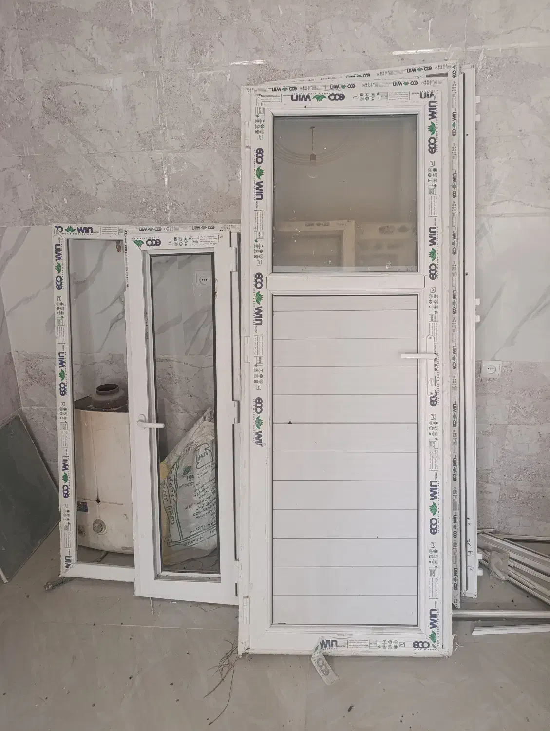 درب و پنجره پی وی سی|مصالح و تجهیزات ساختمان|صباشهر, |دیوار