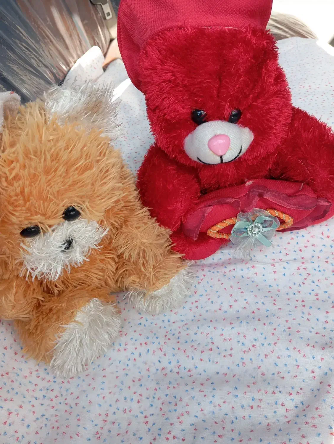 دوعدد عروسک در حد نو|اسباببازی|رشت, منظریه|دیوار