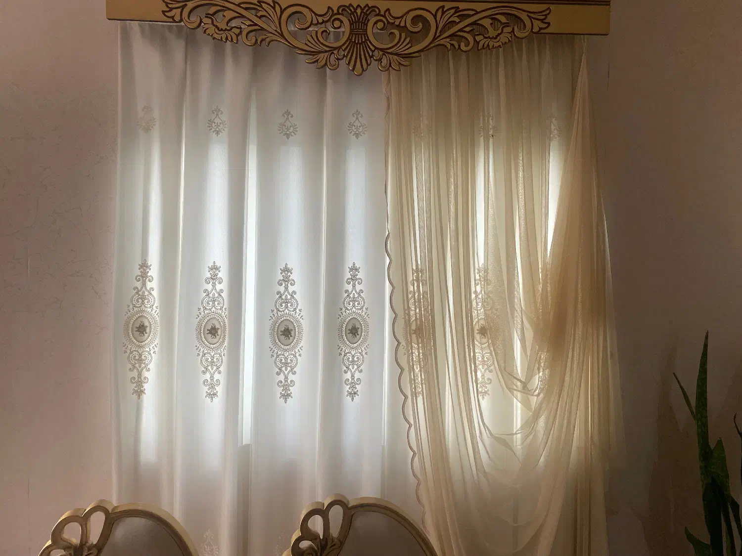 پرده جهازمه و تمیز کاملا|پرده، رانر، رومیزی|رشت, آزادگان|دیوار