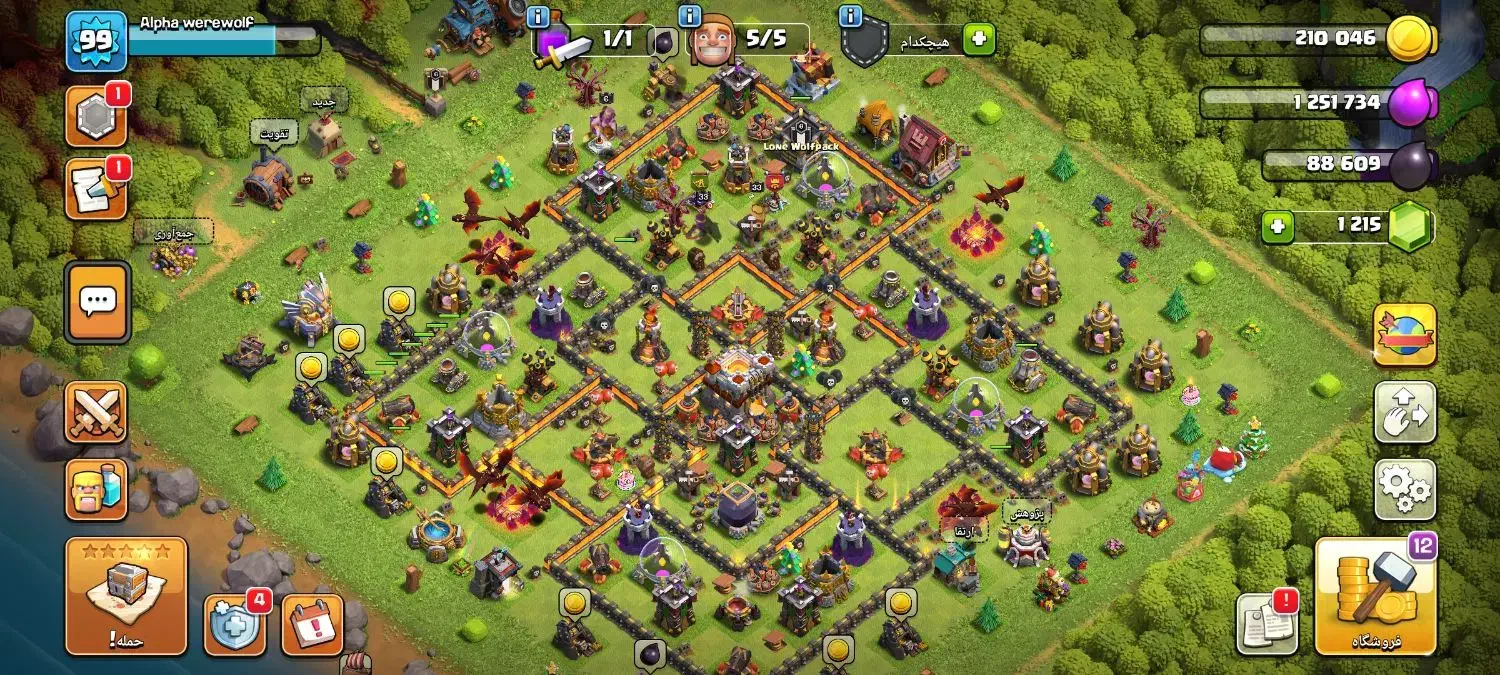 ۳ اکانت کلش|کنسول، بازی ویدئویی و آنلاین|جیرفت, |دیوار