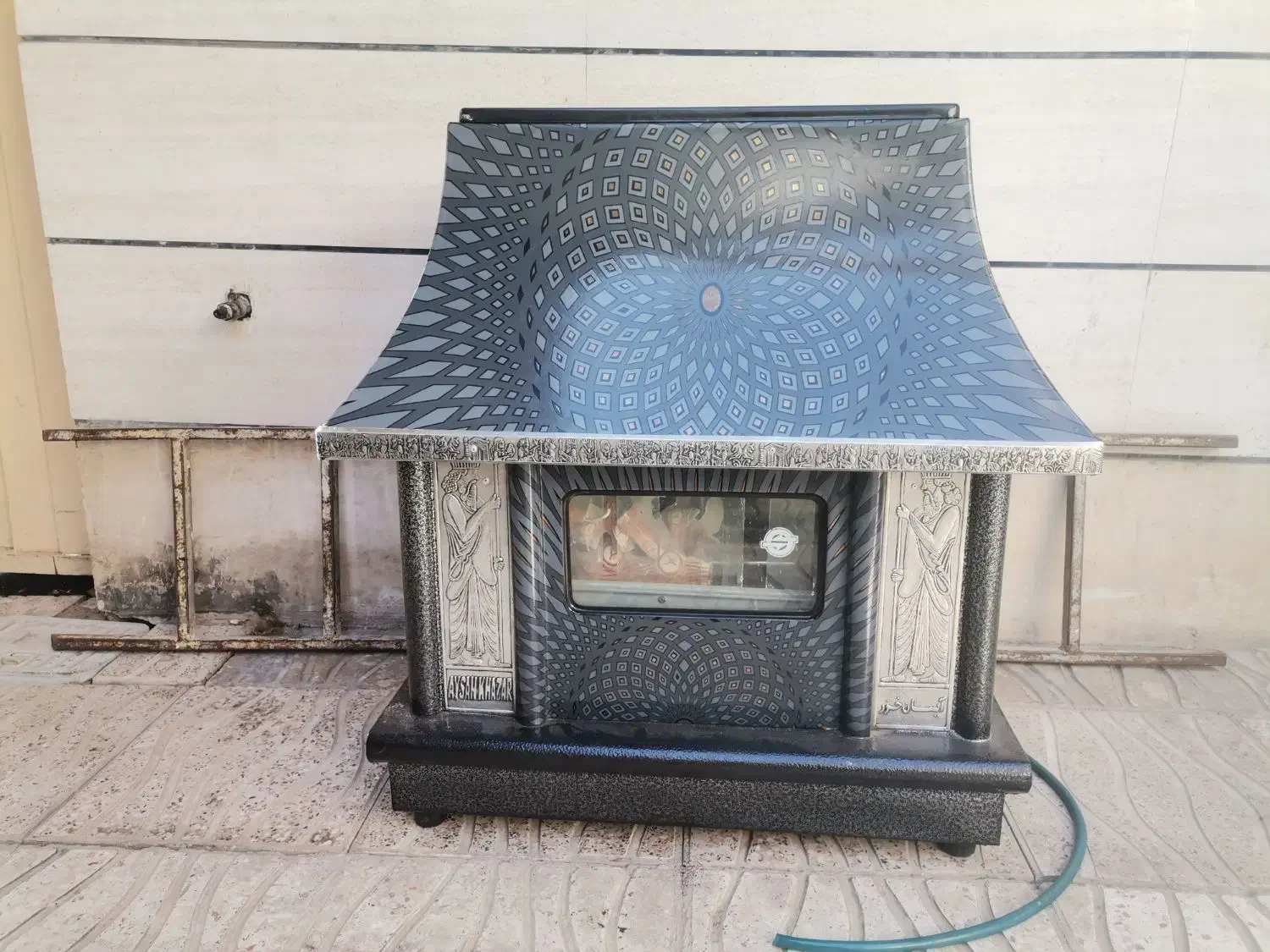 بخاری زیبا وسالم|بخاری، هیتر، شومینه|بروجرد, |دیوار