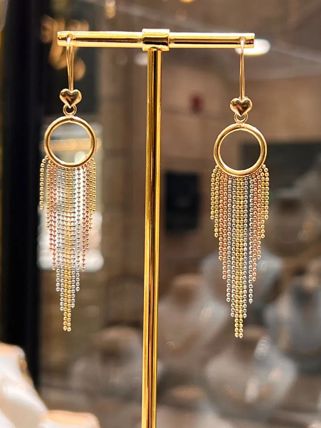 گوشواره آویز کلوپاترا|جواهرات|قم, نیروگاه|دیوار