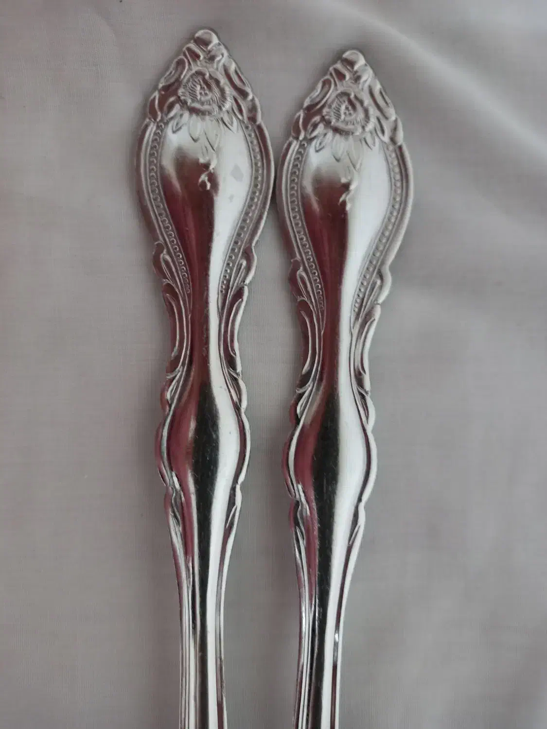 چنگال وکفگیر قدیمی اصل ژاپن|ظروف سرو و پذیرایی|تهران, شکوفه|دیوار