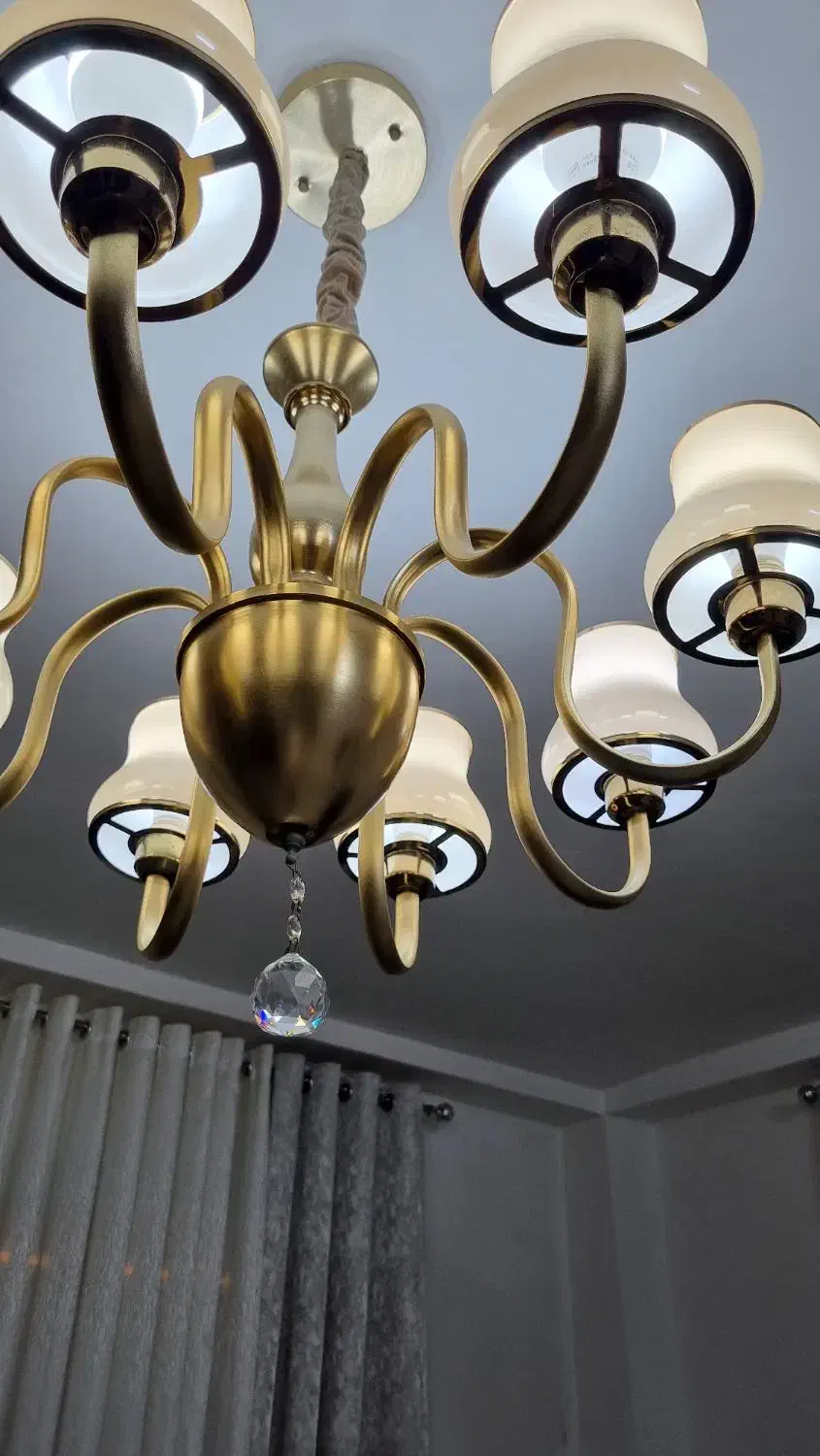 لوستر ۸ شاخه|لوستر و چراغ آویز|اندیشه, اندیشه فاز ۱|دیوار