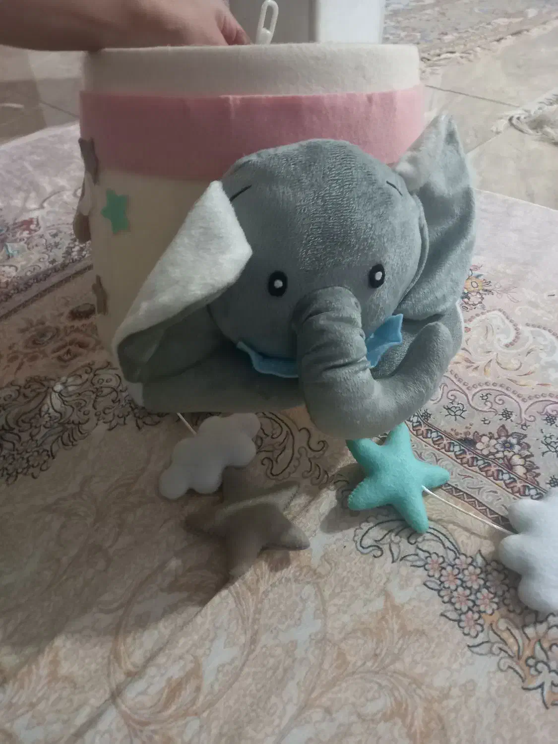 لوستر برای اتاق بچه ها طرح فیل|لوستر و چراغ آویز|ارومیه, |دیوار