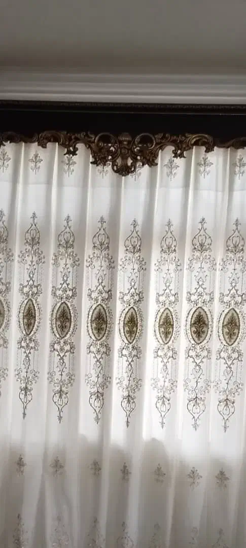 پرده دو عدد|پرده، رانر، رومیزی|رشت, حومه رشت|دیوار