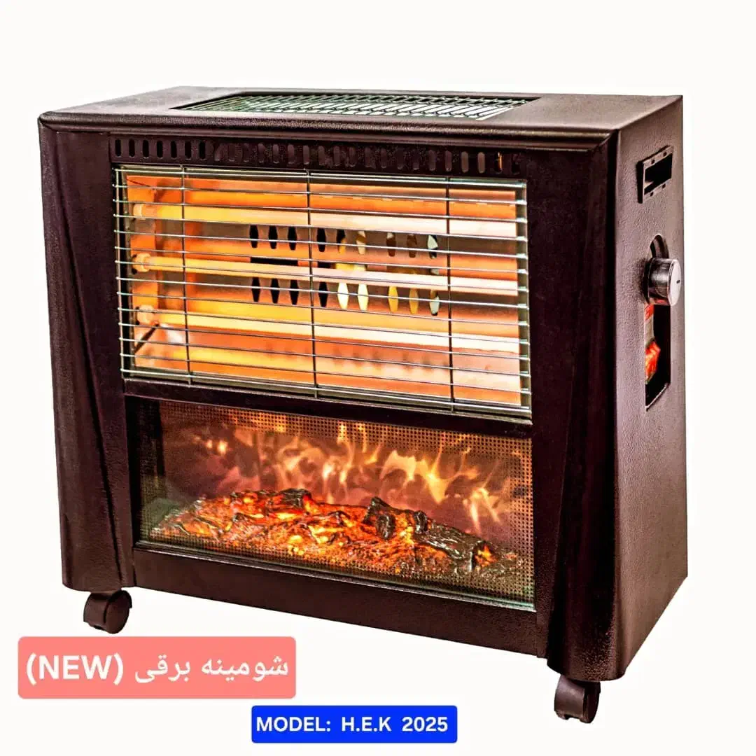 بخاری برقی شومینه)(جدید)|بخاری، هیتر، شومینه|تبریز, |دیوار