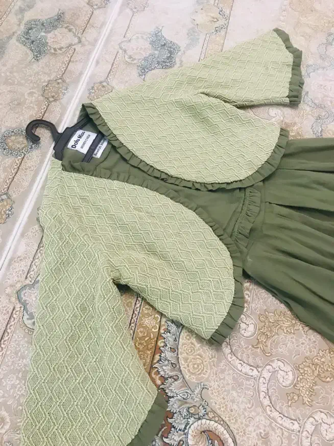 مانتو دو تیکه مجلسی با دامن سایز۳۶و۳۸قیمت۹۰۰|لباس|مرند, |دیوار