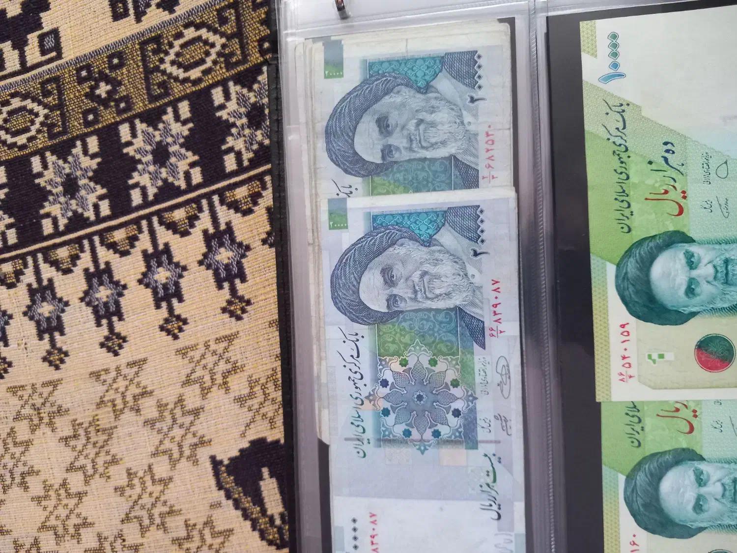 اسکناس ۲۰۰۰ تومانی عمامه بزرگ کارکرده|کلکسیون سکه، تمبر، اسکناس|تبریز, |دیوار