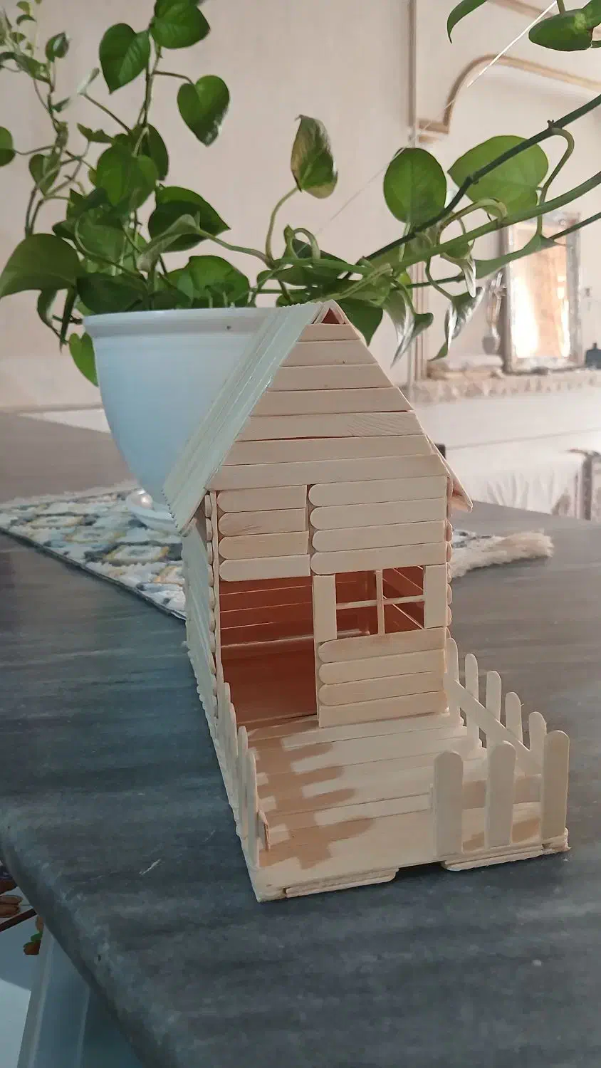 کلبه دست ساز|مجسمه، تندیس، ماکت|کاشان, کارگر|دیوار