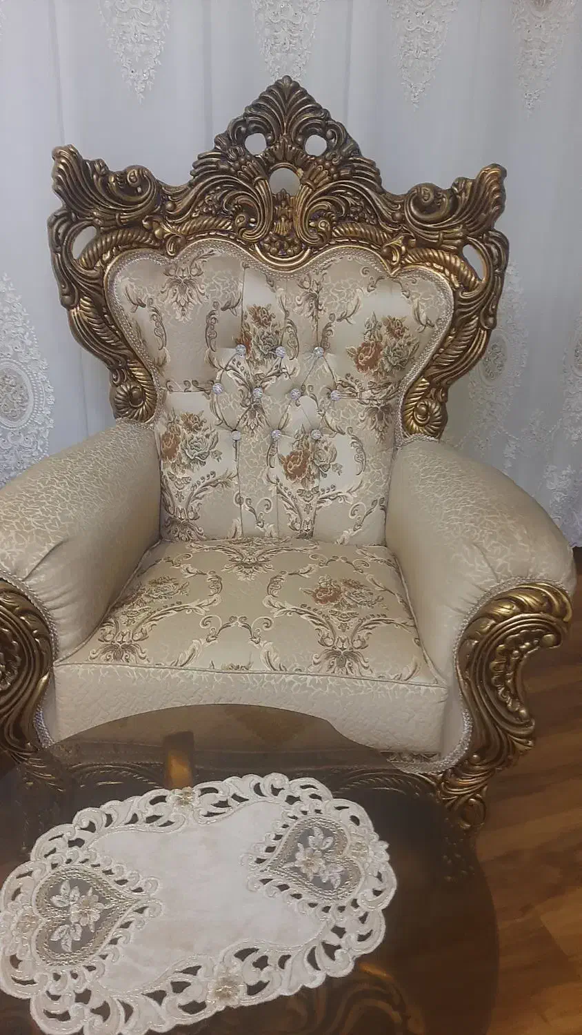 فروش مبل سلطنتی|مبلمان خانگی و میز عسلی|خلخال, |دیوار