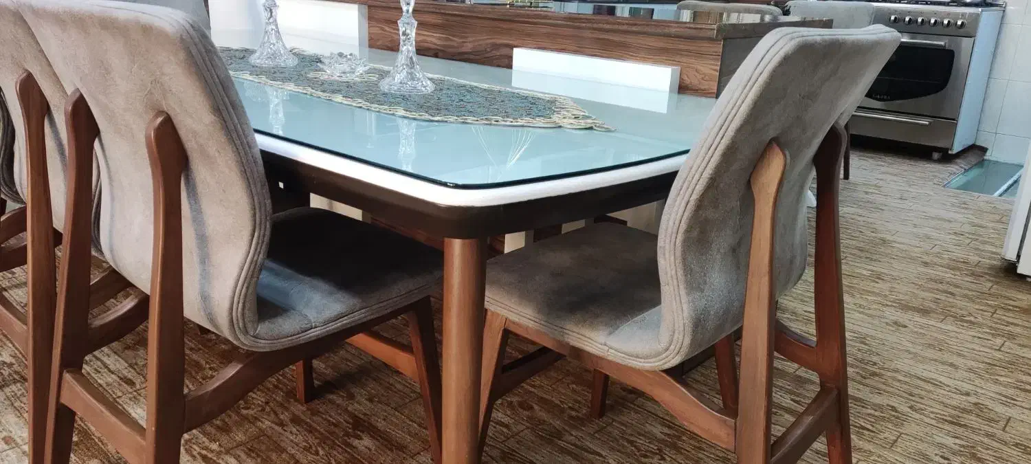 میز غذا خوری|میز و صندلی غذاخوری|شهرکرد, |دیوار