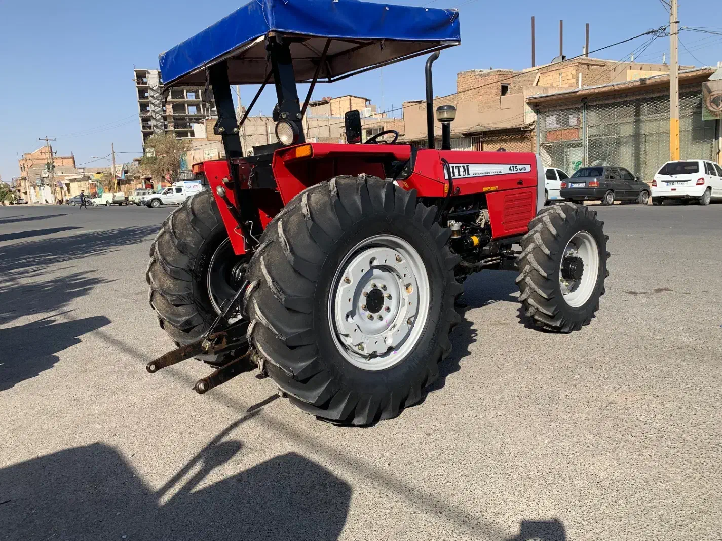 تراکتور ۴۷۵ جفت مدل۹۹ پمپ کوچک پلمپ|خودرو سنگین|سبزوار, شهرک صنعتی خاوران|دیوار