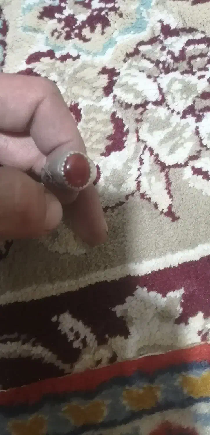 انگشتر یاقوت وعقیق یمنی|جواهرات|ایوانکی, |دیوار