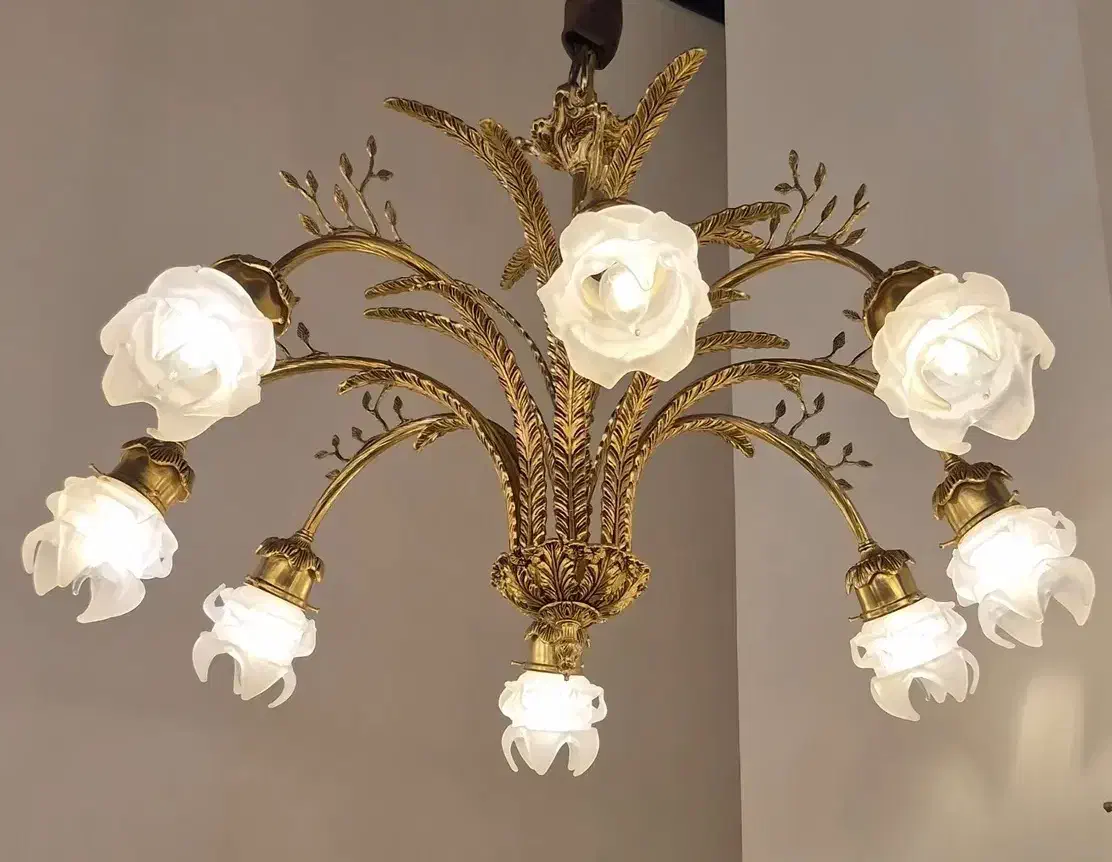 فروش لوسترهای برنزی کریستالی و تعمیرات ابکاری|لوستر و چراغ آویز|پاکدشت, پاکدشت (مامازند)|دیوار