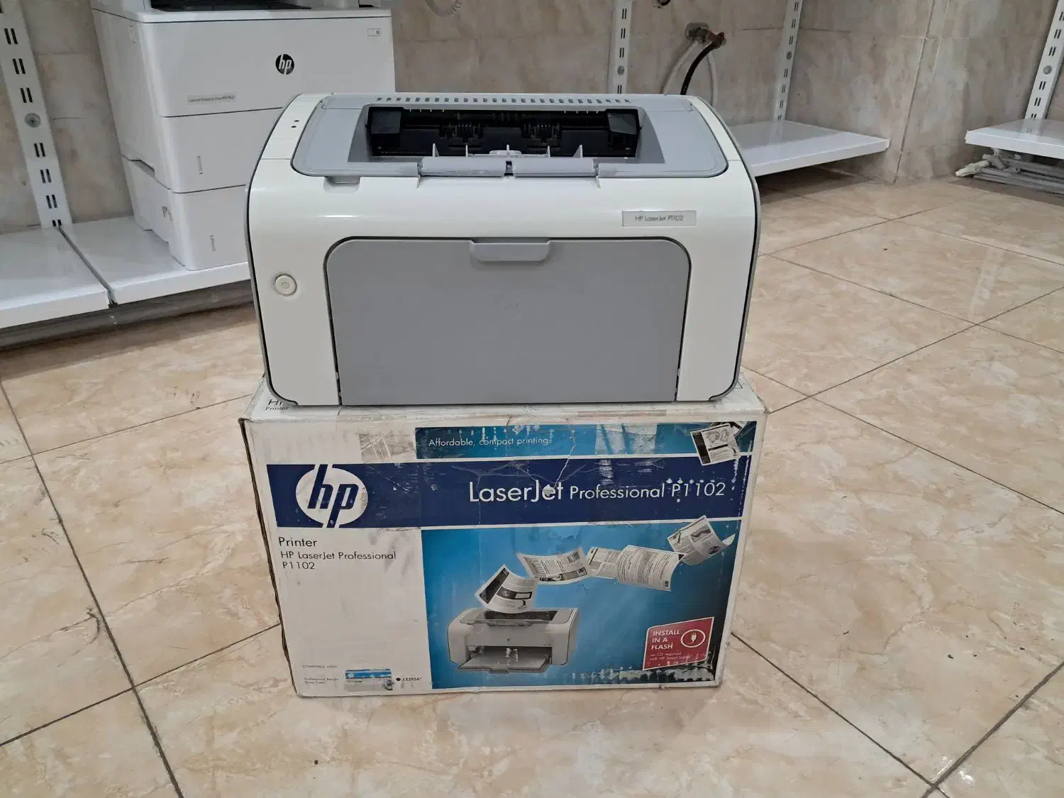 پرینتر لیزری ۱۱۰۲ اچ پی|پرینتر، اسکنر، کپی، فکس|تبریز, |دیوار