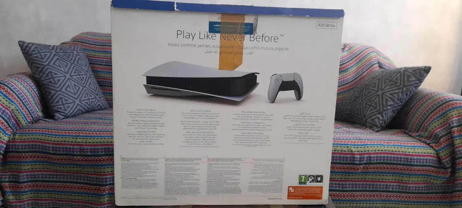 کنسول بازی ps5 در حد نو|کنسول، بازی ویدئویی و آنلاین|فولادشهر, B8|دیوار