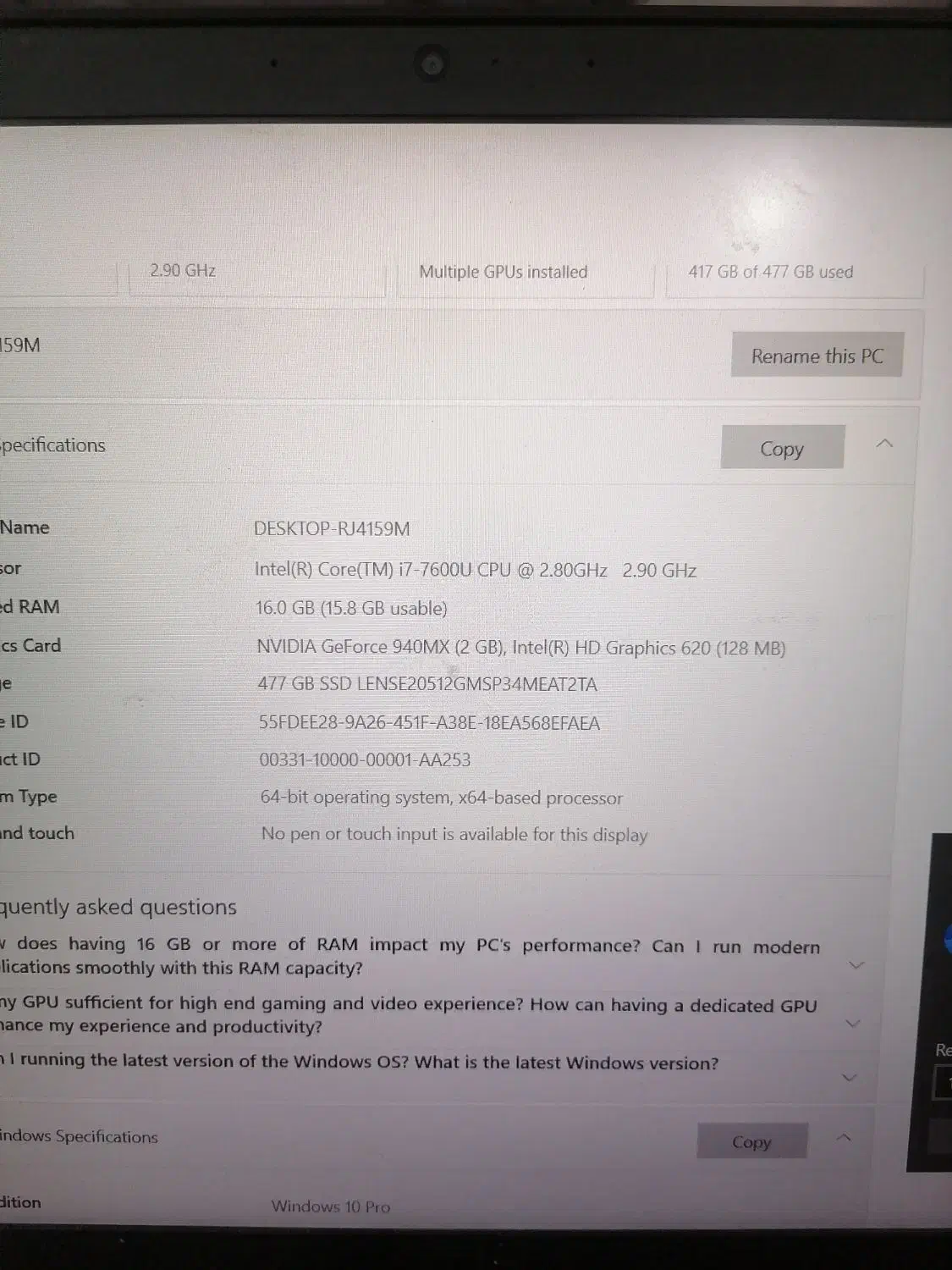 لپ تاپ lenovo|رایانه همراه|شیراز, گلکوب|دیوار