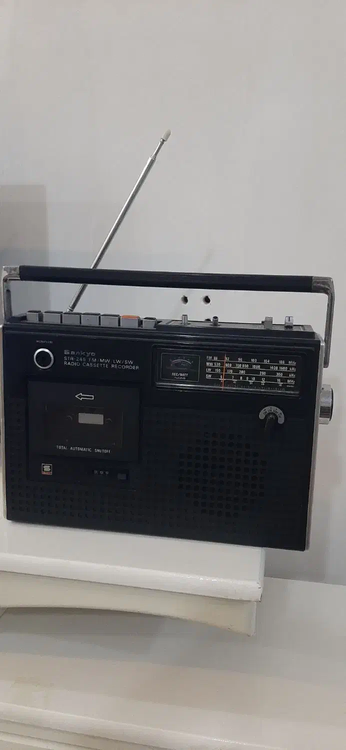 رادیو و ضبط قدیمی|سیستم صوتی خانگی|رشت, عینک|دیوار