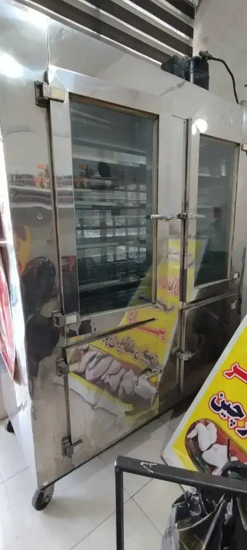 فروش کامل وسایل مرغی یخچال ایستاده فریزر و ...|فروشگاه و مغازه|خمینیشهر, |دیوار