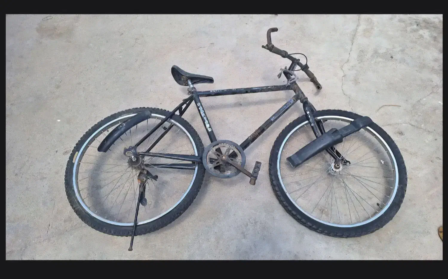 دوچرخه قدیمی ۲۶|دوچرخه، اسکیت، اسکوتر|بروجن, |دیوار