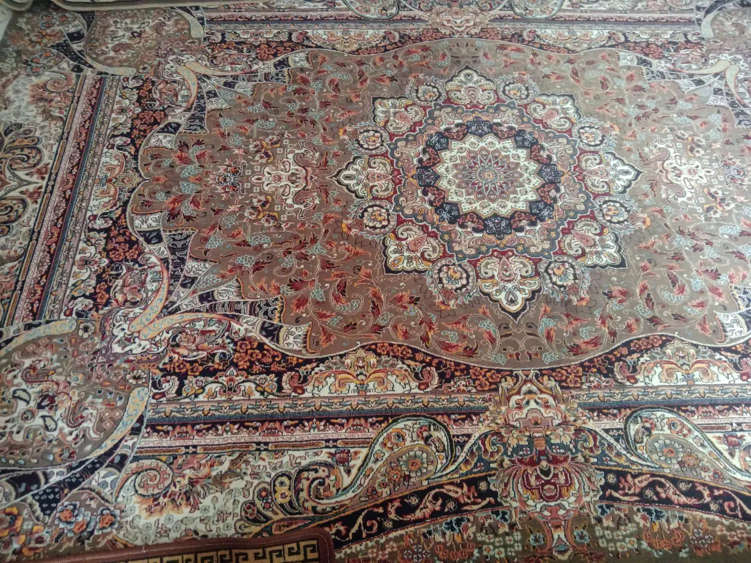 فرش ۶متری گردویی|فرش|کرمانشاه, |دیوار