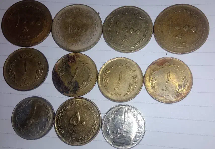 سکه قدیمی|کلکسیون سکه، تمبر، اسکناس|اصفهان, سنبلستان|دیوار