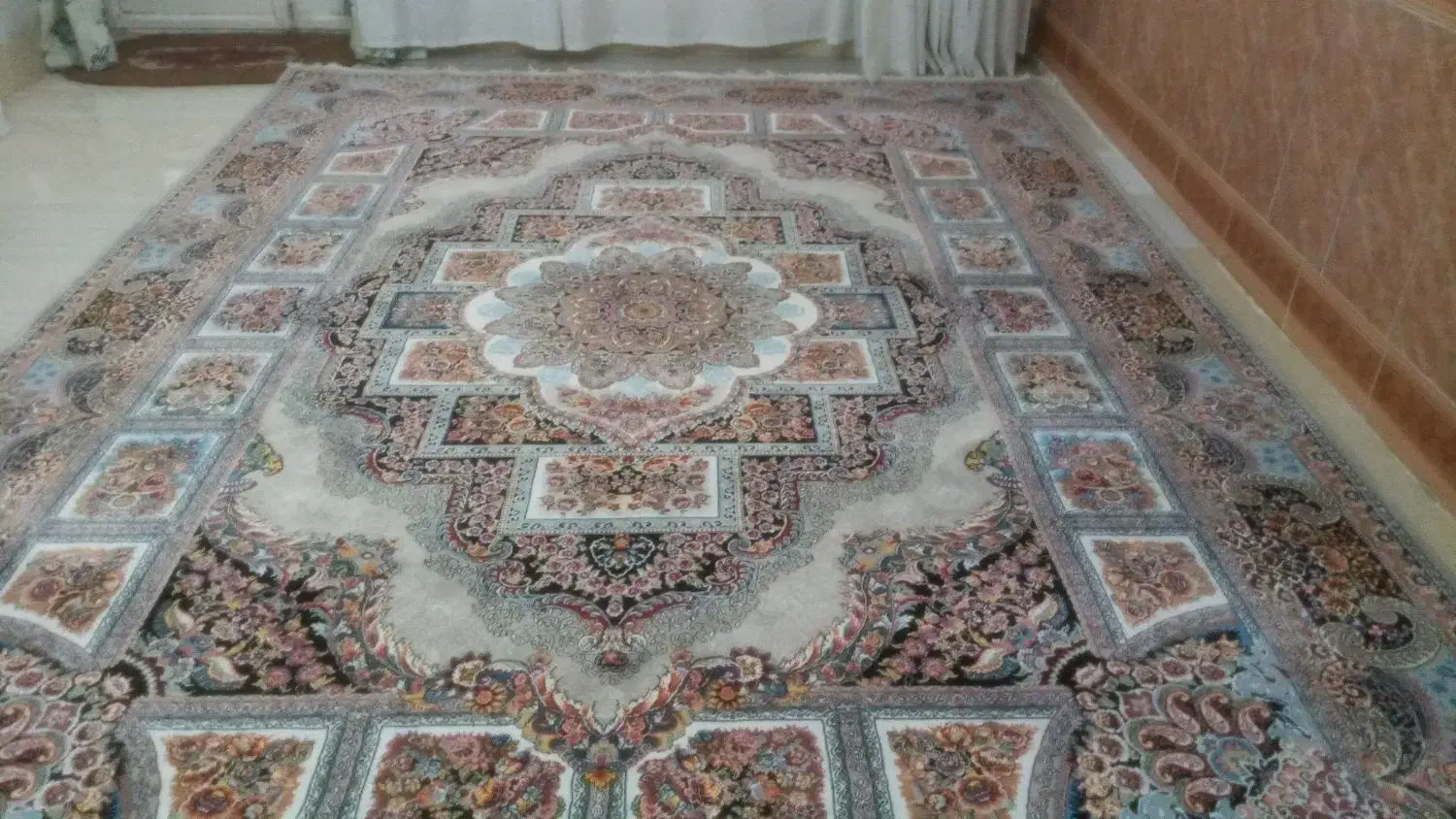 دو تخته فرش 12متری درحدنو|فرش|تربتحیدریه, دیزقند|دیوار