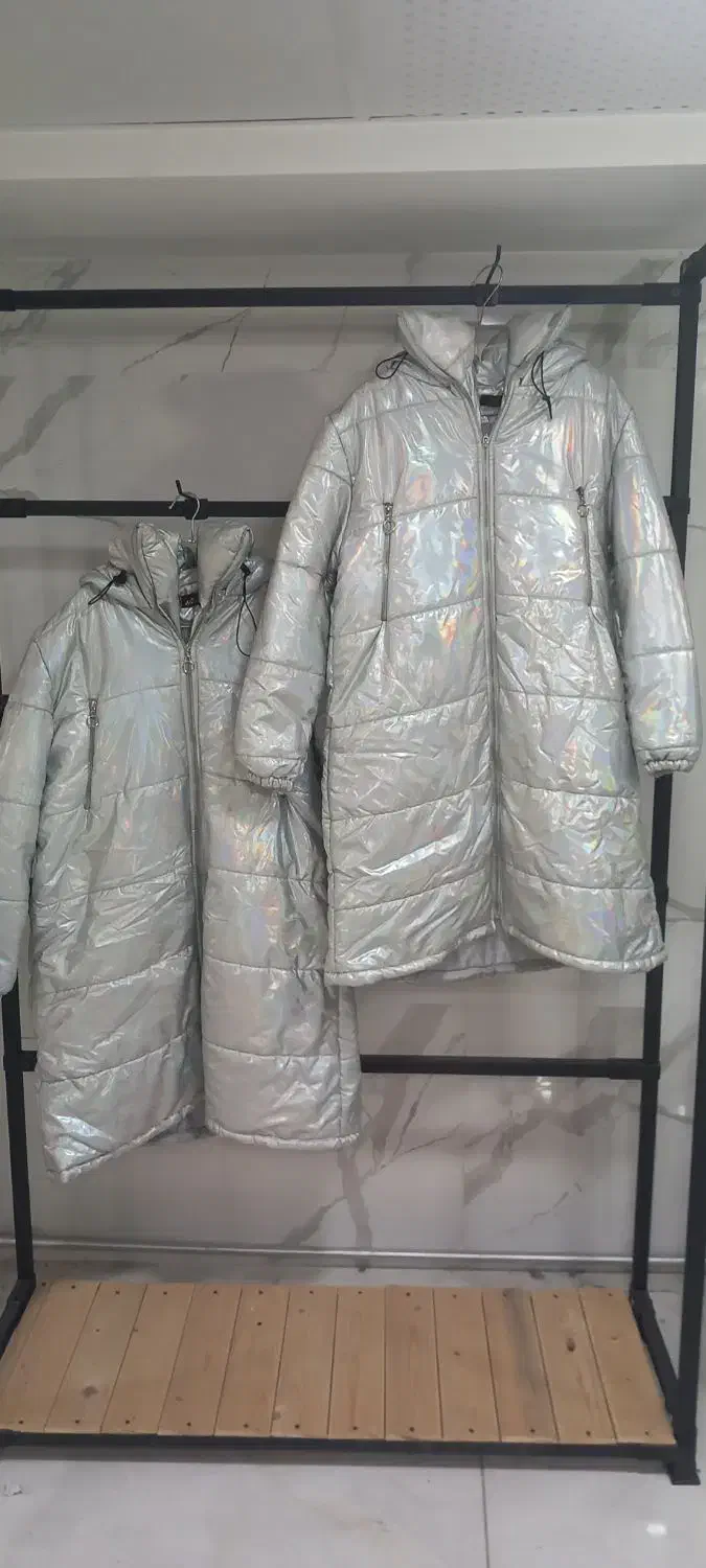 کاپشن بلند و براق ترک، مناسب فصل پاییز و زمستان|لباس|مشگین شهر, |دیوار