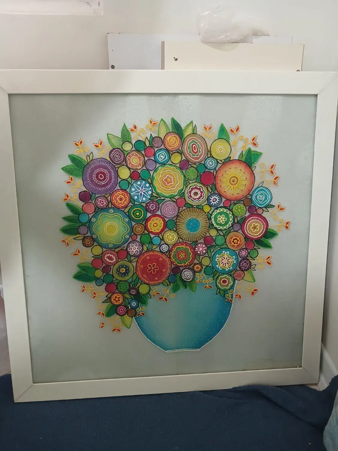 تابلو ویترای کار دست|تابلو، نقاشی، عکس|تهران, صادقیه|دیوار