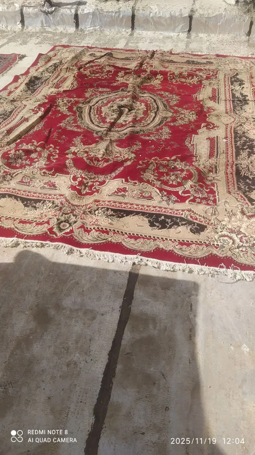 فروش فرش دست دوم 12متری|فرش|شیراز, شیشهگری|دیوار