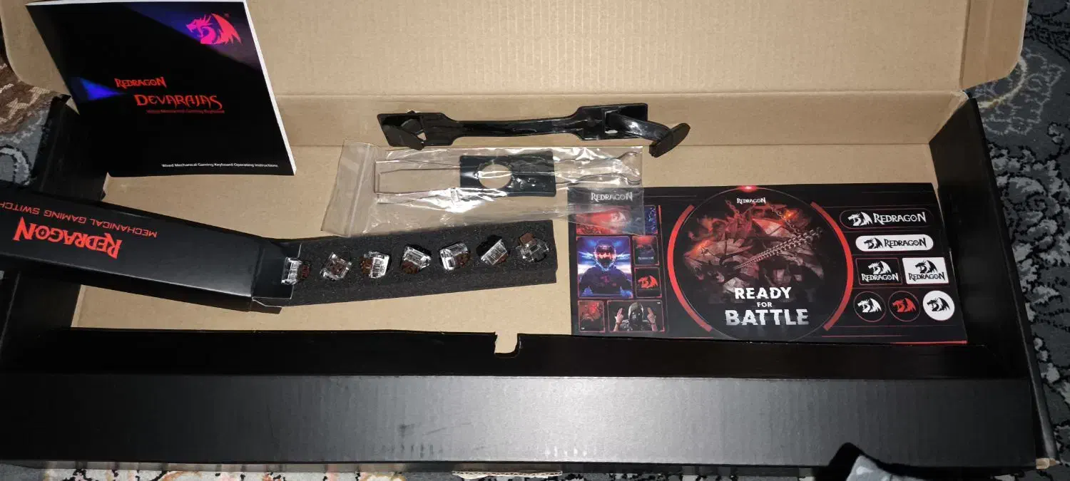 کیبورد ردراگون k556|قطعات و لوازم جانبی رایانه|گرگان, |دیوار