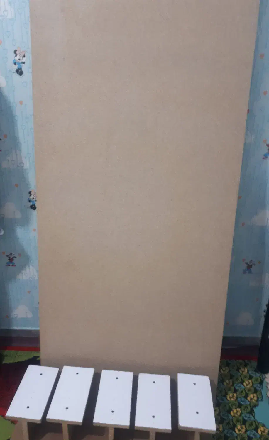 تخت نوجوان آهنی همراه تشک، تمیز و کمکارکرد|تخت و سرویس خواب|دزفول, |دیوار