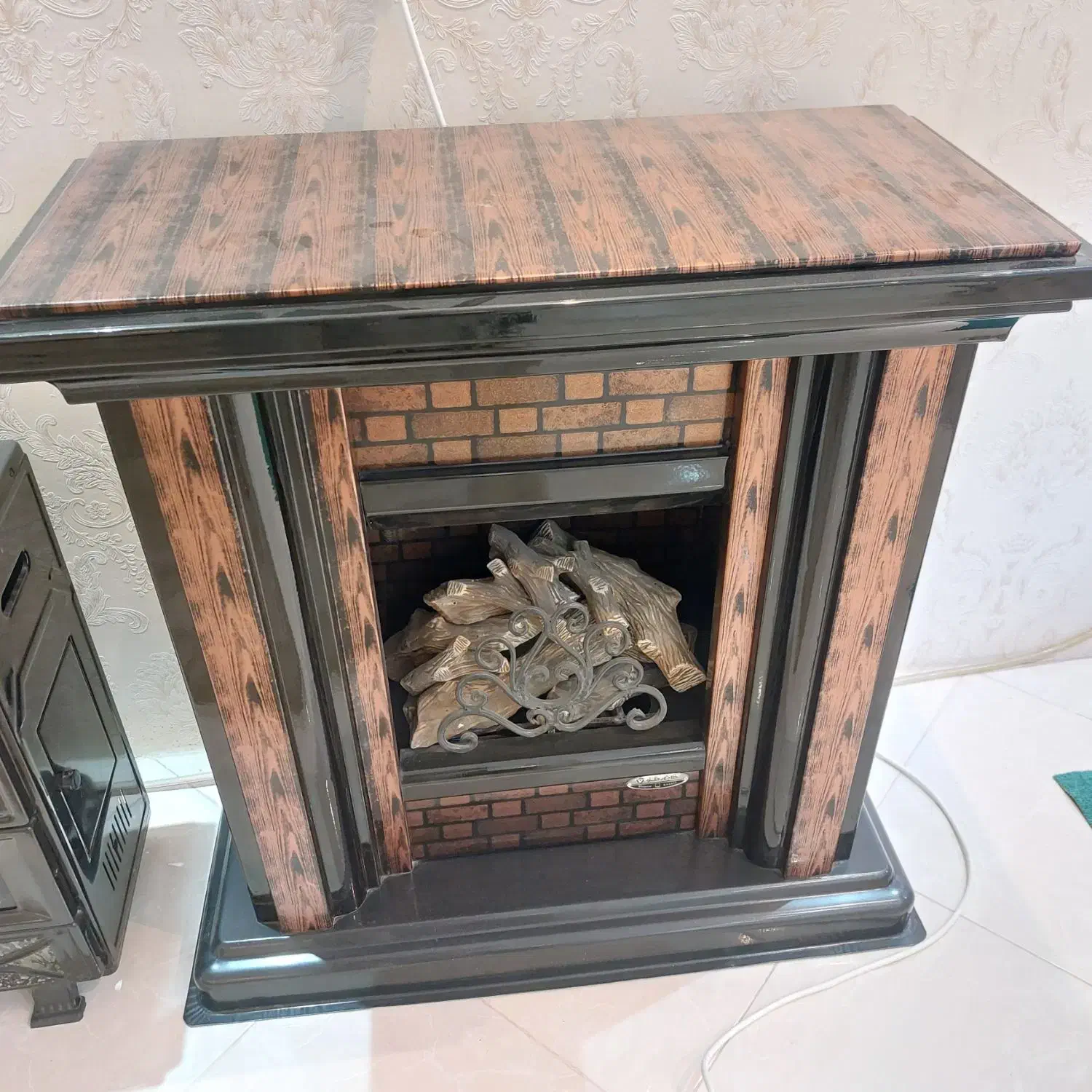 بخاری گازی شومینه|بخاری، هیتر، شومینه|اراک, |دیوار