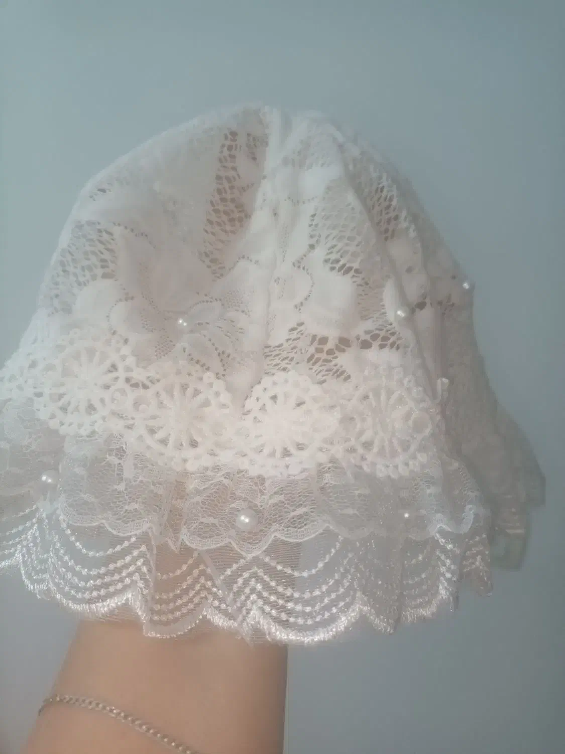 کلاه گیپور مجلسی بامهره پانچ شده|لباس|کرمانشاه, |دیوار