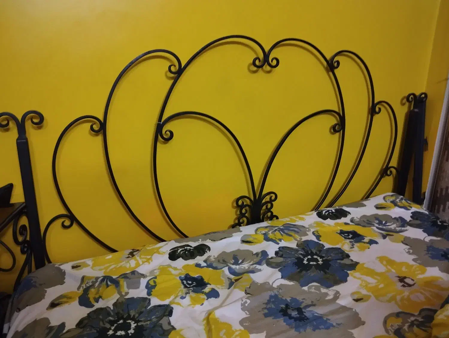 سرویس خواب دو نفره فلزی (فرفوژه)|تخت و سرویس خواب|تهران, ائمه اطهار|دیوار