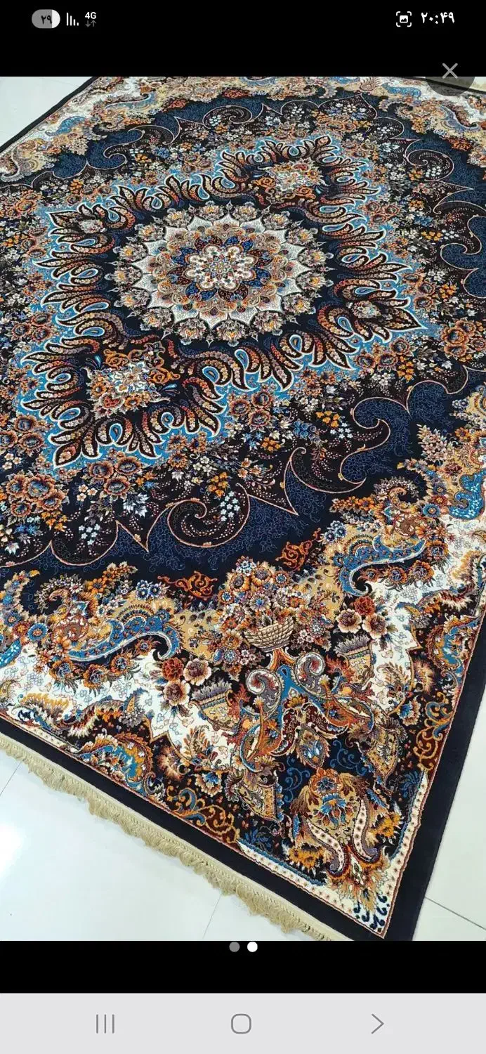 ۴ تخته فرش ۱۲ متری تمامی نخ ۷۰۰ ش|فرش|ورامین, خیر آباد|دیوار