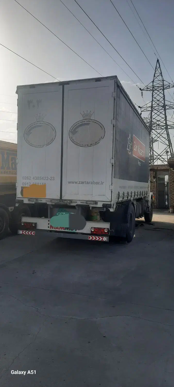 اسکانیا فقط اتاق عقب|خودرو سنگین|گلپایگان, |دیوار