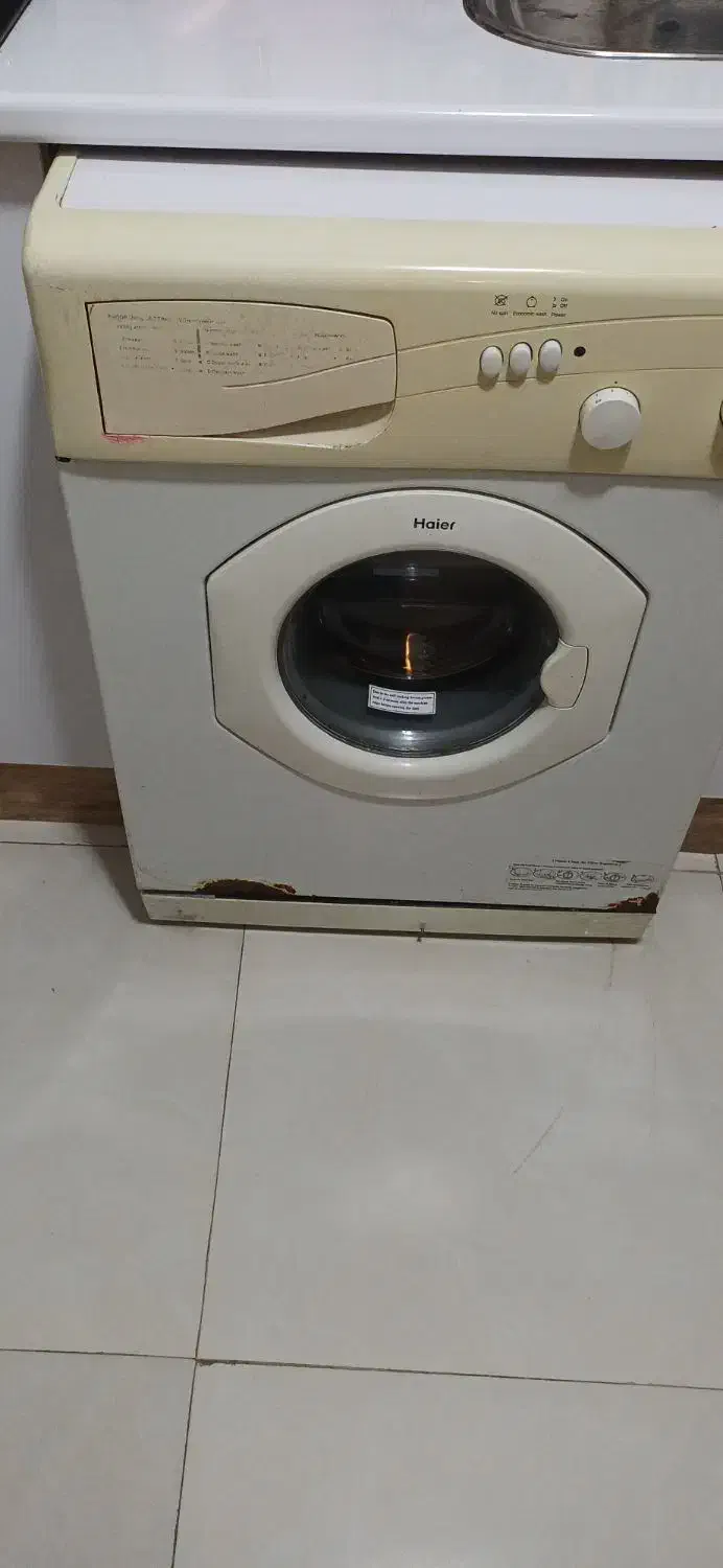 لباسشویی|ماشین لباسشویی و خشک‌کن لباس|رشت, دیانتی|دیوار