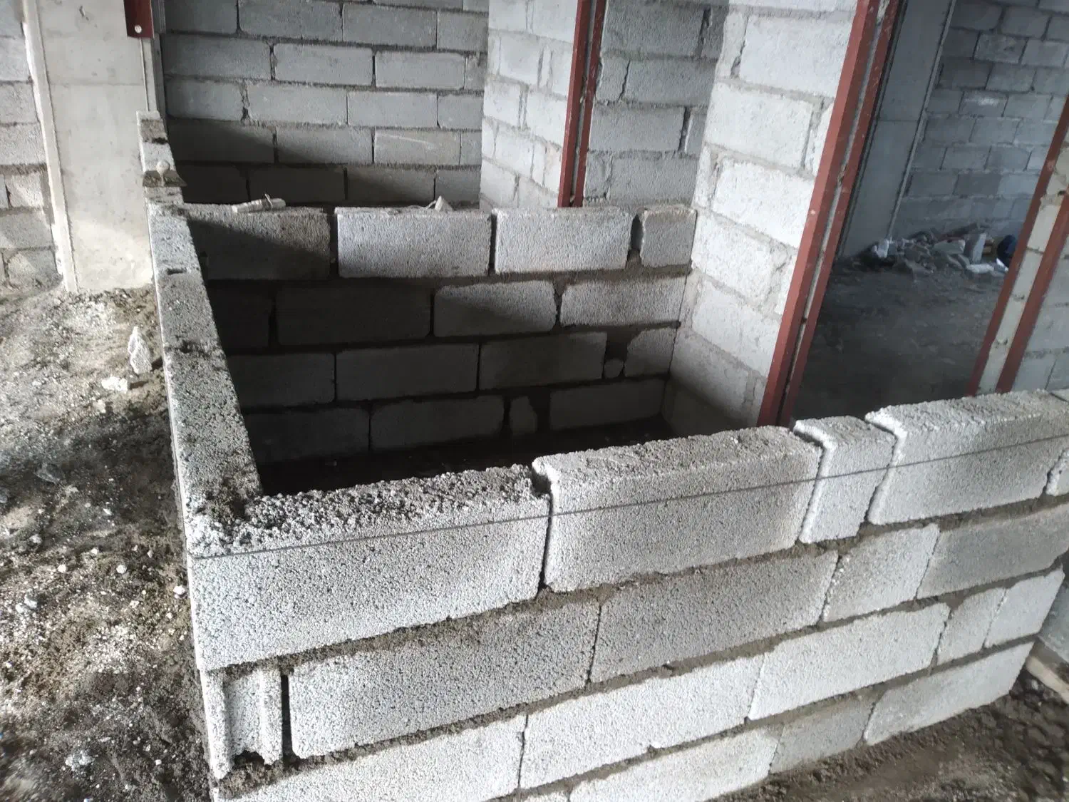 بلوک چینی.سیمانکاری.گچکاری.ونقاشی.رابیتس|خدمات پیشه و مهارت|کلاچای, |دیوار