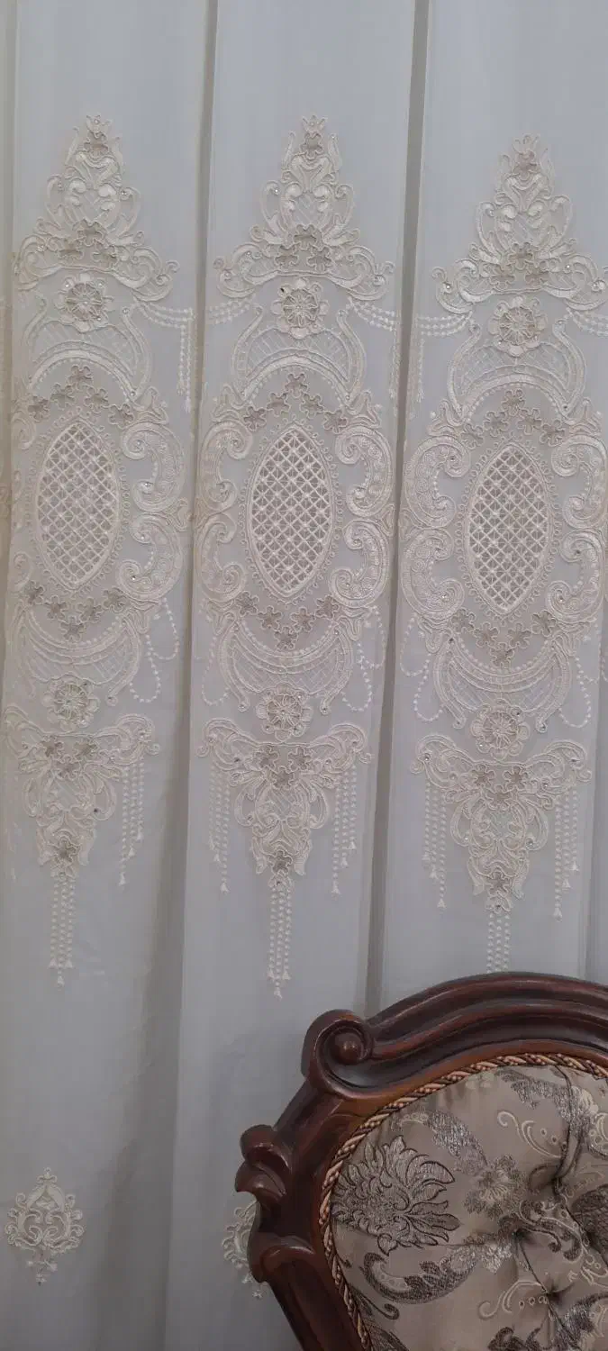 پرده در حد نو ۹ متر|پرده، رانر، رومیزی|قم, گلزار|دیوار