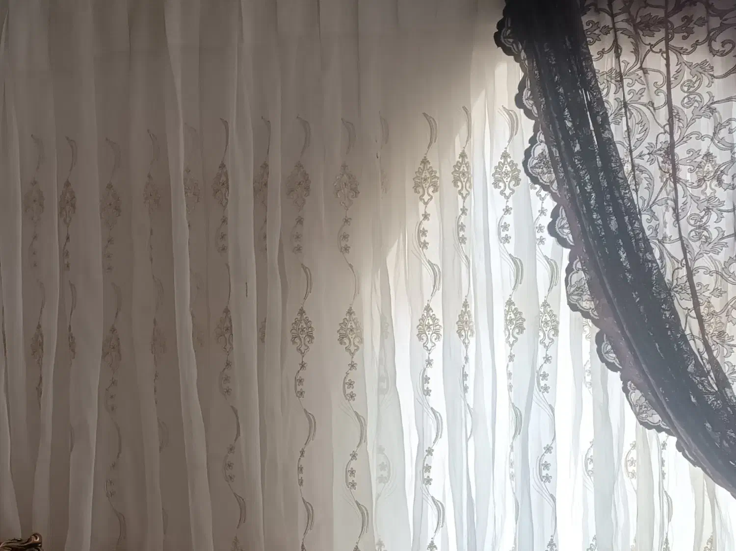 دو تیکه|پرده، رانر، رومیزی|ششتمد, |دیوار