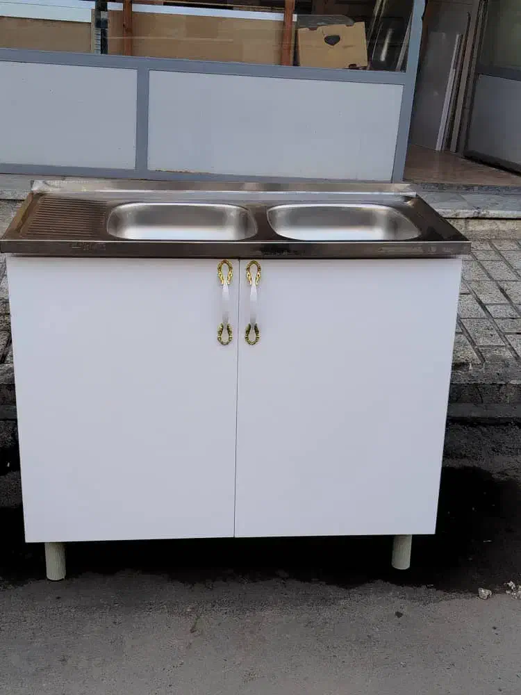 کابینت آماده کابینت زیر سینک کابینت ظرفشویی فلز۱۰۰|مصالح و تجهیزات ساختمان|کرج, المهدی|دیوار