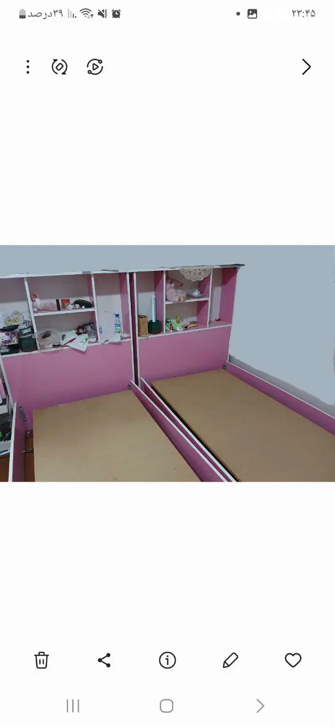 تخت یک نفره ام دی اف|تخت و سرویس خواب|همایجان, |دیوار