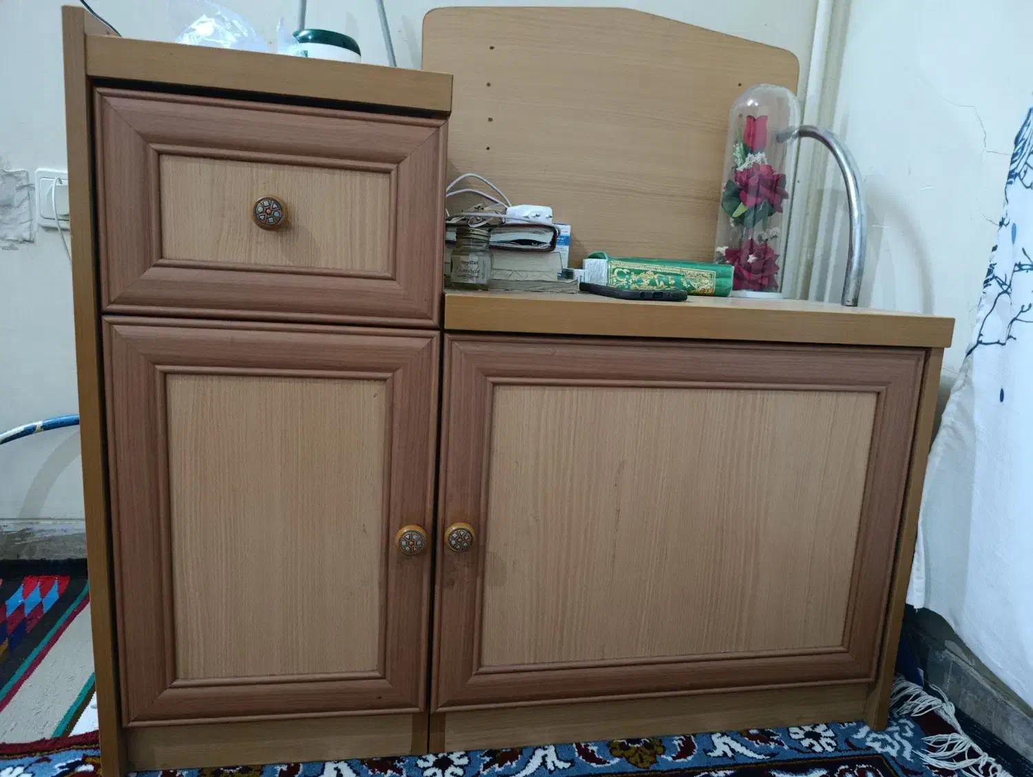 کمد چوبی|جاکفشی، کمد، دراور|سمنان, |دیوار