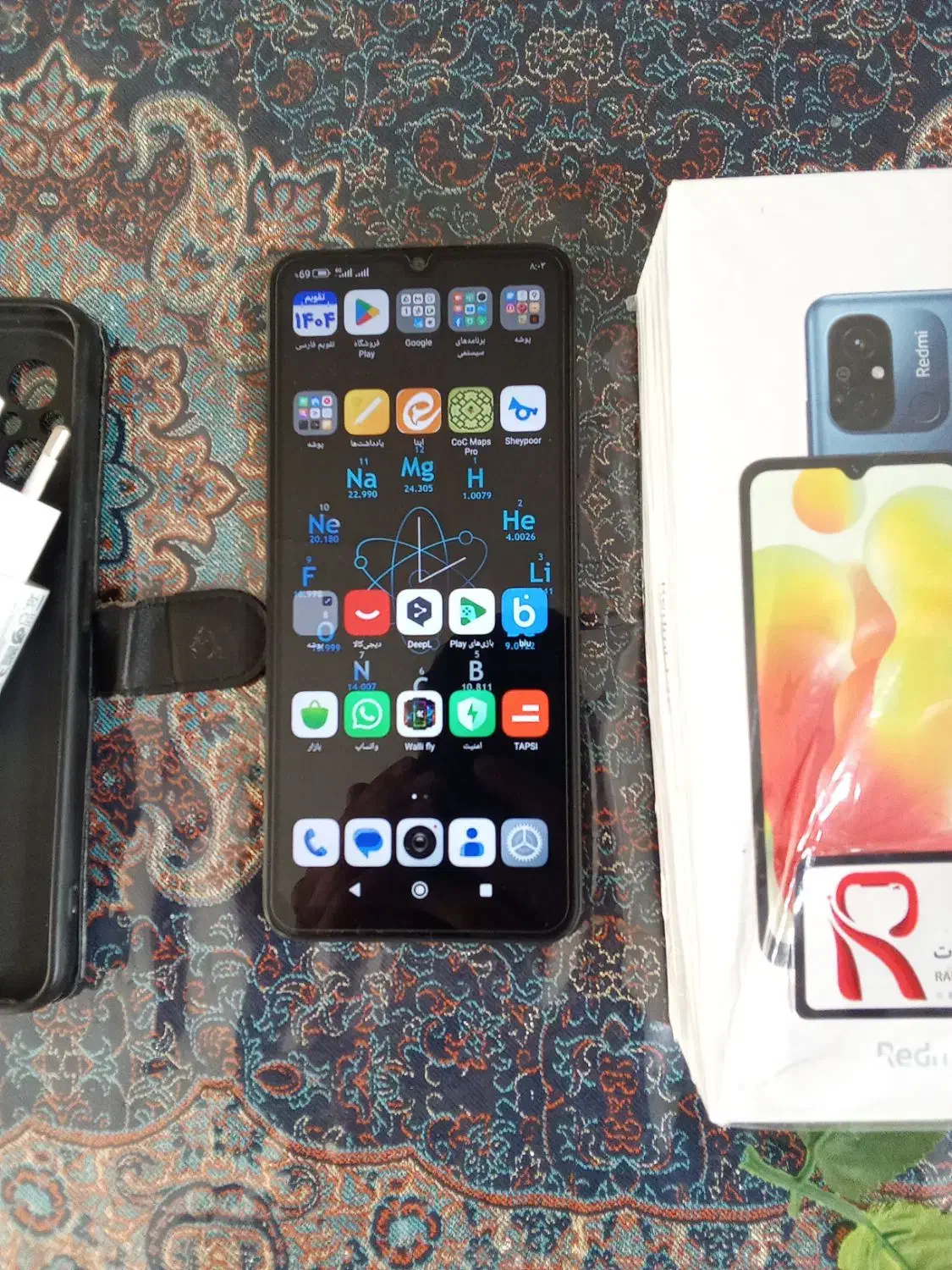 گوشی شیائومی Redmi12c در حد آک|موبایل|مشهد, شهید معقول|دیوار