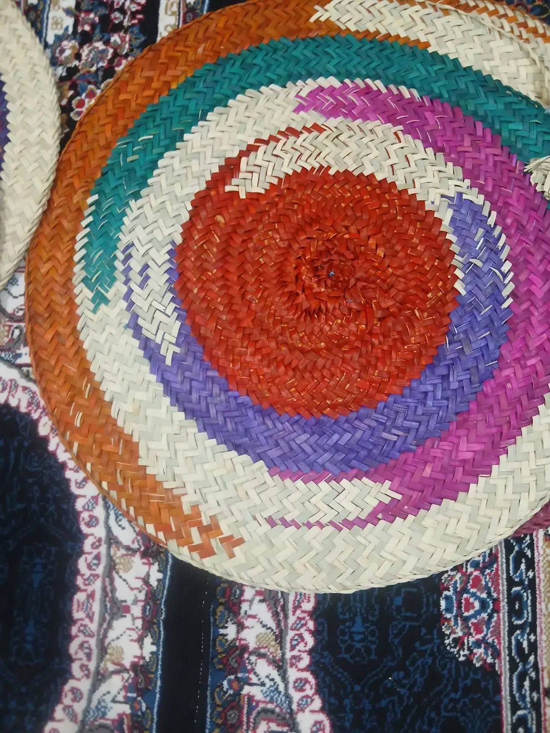 سفره حصیری وزیر دیگی|صنایع دستی و سایر لوازم تزئینی|آبادان, |دیوار